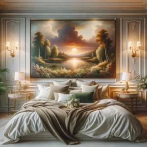 Obrazy do sypialni - jak wybrać idealne dzieło sztuki do Twojego miejsca odpoczynku